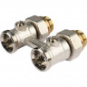 Узел нижнего подключения радиатора 1/2" НР x 3/4" НР, прямой REHAU