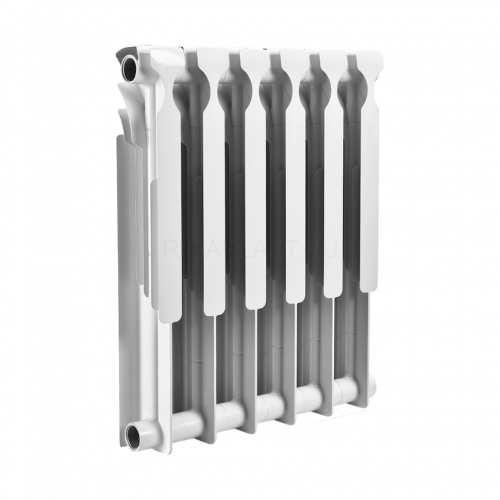 Радиатор биметаллический Smart Install biEasy One 500 4 секции, боковое подключение