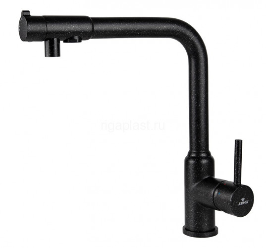 Смеситель для кухни Teka Вlack Marble с подачей фильтрованной воды KAISER 13044-2
