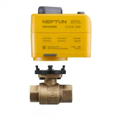 Кран шаровый с электроприводом Neptun Special Edition Click BRONZE 12 В 1/2 дюйма, 100037106600