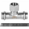 Тройник-переходник ROMMER ВПр-ВР 22 мм x 3/4" из нержавеющей стали, RSS-1015-002234