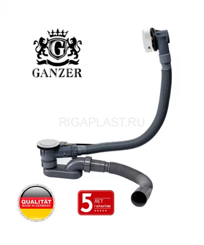 Пластиковая обвязка (полуавтомат) для ванны Ganzer GZ1299-F белый