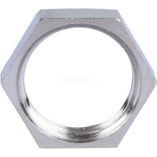 Контргайка ВР 3/4", никелированная Millennium LK3434
