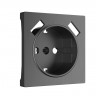 Накладка для розетки USB Werkel (графит рифленый) W1179504