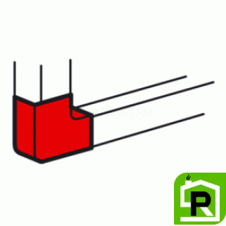 Угол плоский 15x10мм Legrand METRA 638103
