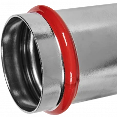 Муфта надвижная ROMMER 54 мм из нержавеющей стали, RSS-0019-000054
