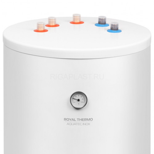 Бойлер косвенного нагрева Royal Thermo AQUATEC INOX RTWX-T 150, напольный верхнее подключение
