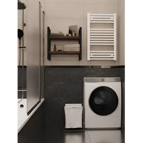 Полотенцесушитель бытовой электрический D-LINE DL-120-50-W, белый RIFAR