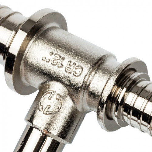 Трубка Т-образная 20/15/25 для труб из сшитого полиэтилена STOUT SFA-0026-202525