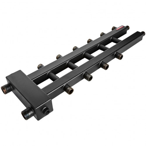 Коллектор (дублер компакт) с гидроразделителем на 3+2+1 контура до 60 кВт в теплоизоляции ROMMER