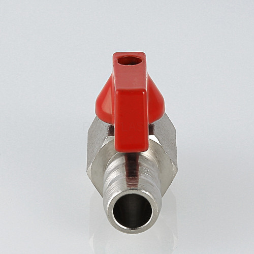 Кран дренажный VALTEC 1/4" НР, со штуцером (VT.435.N.02)