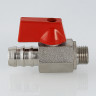 Кран дренажный VALTEC 1/4" НР, со штуцером (VT.435.N.02)