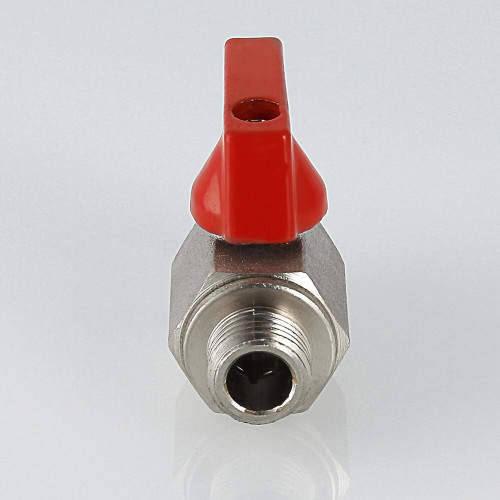Кран дренажный VALTEC 1/4" НР, со штуцером (VT.435.N.02)