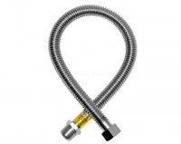 Подводка для газа сильфонная Ayvaz Ø 1/2" × 0,5 м, Г/Ш