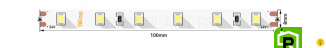 Лента светодиодная ПРО 2835, 60 LED/м, 4,8 Вт/м, 24В , IP20, Цвет: Холодный белый