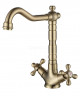 Смеситель для кухни Carlson Style Bronze KAISER 44233-1