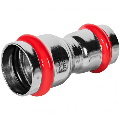 Муфта переходная ROMMER ВПр 28 x 22 мм из нержавеющей стали, RSS-1018-002822