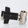 Кран шаровой VALTEC 1/2" ВР/ВР, с термометром (VT.808.N.04)