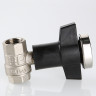 Кран шаровой VALTEC 1/2" ВР/ВР, с термометром (VT.808.N.04)