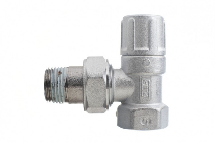 Вентиль запорный 1/2" ВР, угловой FAR