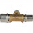 Тройник переходной 26х20х20 для металлопластиковых труб, прессовой STOUT SFP-0005-262020