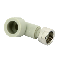 Угольник с накидной гайкой PP-R 90° 20х1/2" FV-Plast AA227020012