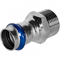 Переходник STOUT ВПр-НР, 22 мм x 1 дюйм, из нержавеющей стали, SSS-2021-000221