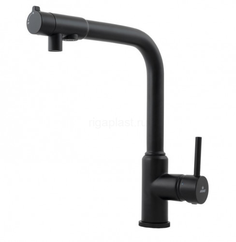 Смеситель для кухни Teka Black Matt с подачей фильтрованной воды KAISER 13044-9