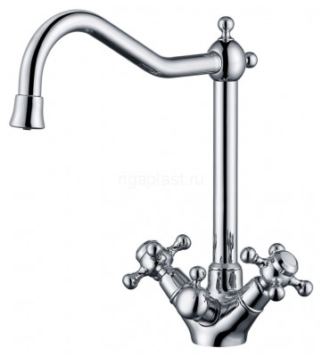 Смеситель для кухни Carlson Style Chrome с подачей фильтрованной воды KAISER 44333