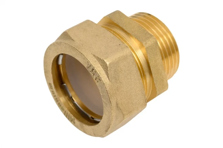 Муфта для гофрированной трубы 32х1 1/4" НР Millennium MNM3232