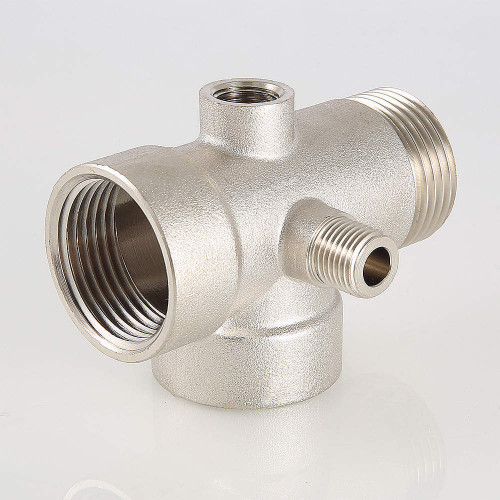 Пятиходовой соединитель для насоса VALTEC 1" x 110 мм, VTr.600.N.06110