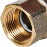 Кран шаровой полнопроходной с американкой ВР/НР 3/4, бабочка EPDM STOUT