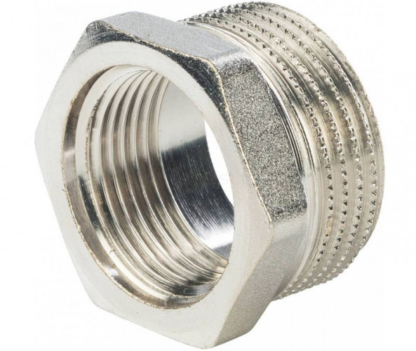 Футорка никелированная 1 1/2 * 1 1/4 НР-ВР ZEISSLER, ZSr.167.040807