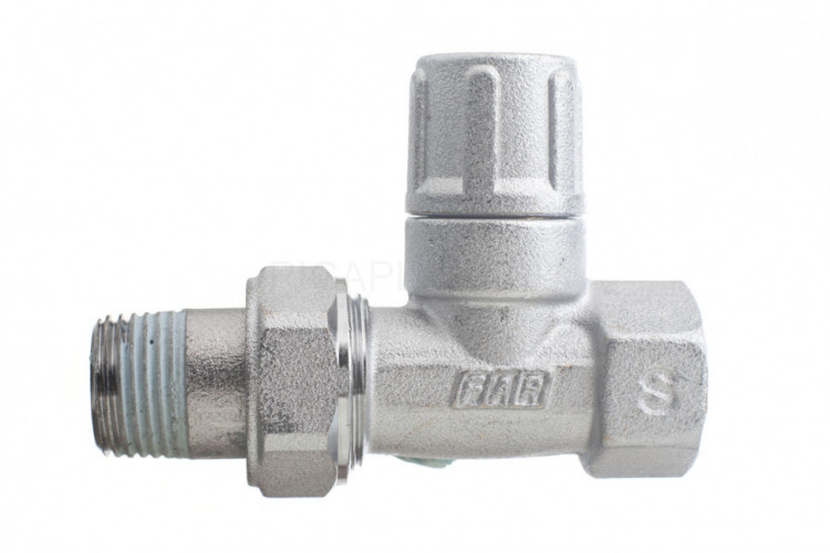 Вентиль запорный 1/2" ВР, прямой FAR