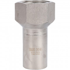 Вставка переходная ROMMER НПр-ВР 28 мм x 1" из нержавеющей стали, RSS-0023-000281