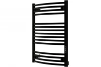 Полотенцесушитель бытовой электрический D-BEND DB-080-50-BM, чёрный янтарь матовый RIFAR