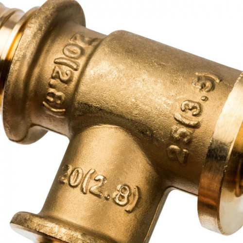 Тройник переходной 25х20х20 для труб из сшитого полиэтилена STOUT SFA-0014-252020