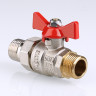 Кран шаровой VALTEC BASE с полусгоном и наружной резьбой 3/4" VT.226.N.05
