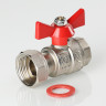 Кран шаровой VALTEC 1/2" × 3/4" ВР/ВР, с накидной гайкой (VT.241.N.0405)