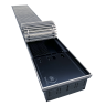 Конвектор внутрипольный ITTL.190.400.2700 без решетки Itermic