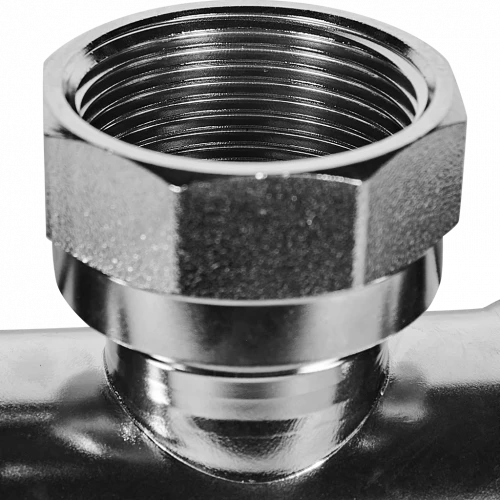 Тройник-переходник ROMMER ВР 54 мм x 1 1/4" из нержавеющей стали, RSS-0015-054114