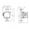Насос циркуляционный Grundfos ALPHA2 GO 25-75 180