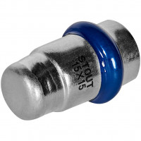Заглушка STOUT ВПр, 15 мм, из нержавеющей стали, SSS-2025-000015