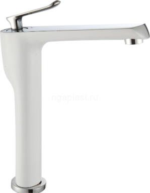 Смеситель для раковины-чаши GANZER GZ20012-F, белый хром