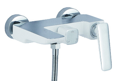 Смеситель для ванны GANZER GZ51032-F, белый хром