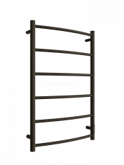 Полотенцесушитель электрический ДВИН R neo 80/50, черный матовый, с диммером, арт. 4656759179366