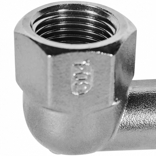 Угольник-переходник ROMMER ВР 15 мм x 1/2" из нержавеющей стали, RSS-0009-001512