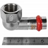 Угольник-переходник ROMMER ВР 15 мм x 1/2" из нержавеющей стали, RSS-0009-001512