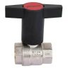 Кран шаровой 3/4" ВР/ВР, ручка пластмассовая ZEISSLER ZSv.201.0105N 