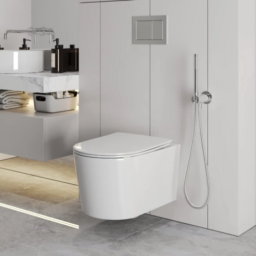 Инсталляция Grohe 38772001 + унитаз Grossman GR-4499SQ безободковый торнадо с сиденьем
